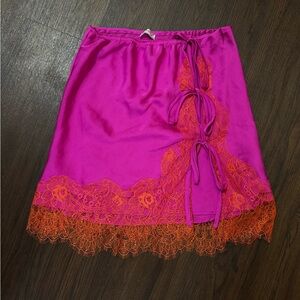 Vibrant Free People Skirt NWT